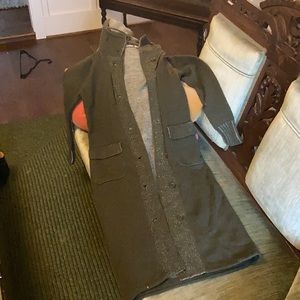 - Ralph Lauren Wool duster sweater cardigan